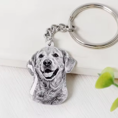 DYNAMICITY™ - PERSONALIZED PET PHOTO KEYCHAIN MEMORY