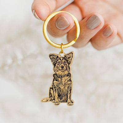 DYNAMICITY™ - PERSONALIZED PET PHOTO KEYCHAIN MEMORY