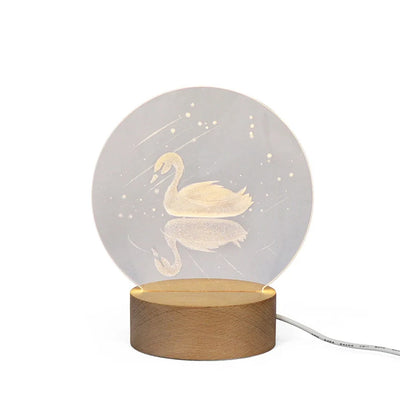 DYNAMICITY™ - PERSONALIZED 3D PHOTO LAMP WITH CUSTOM PHOTO AND TEXT